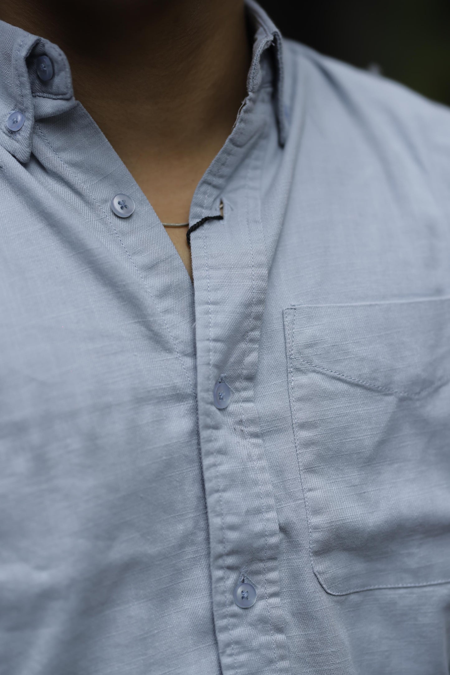 Basic linen full sleeve shirt