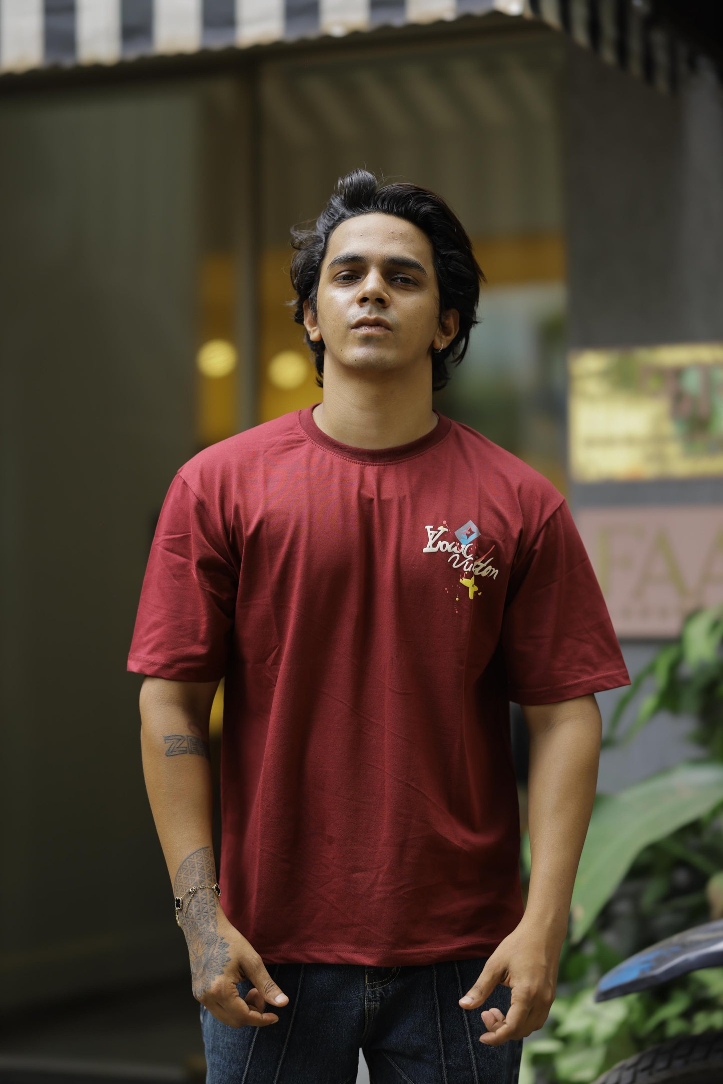 Back pain oversized Tee